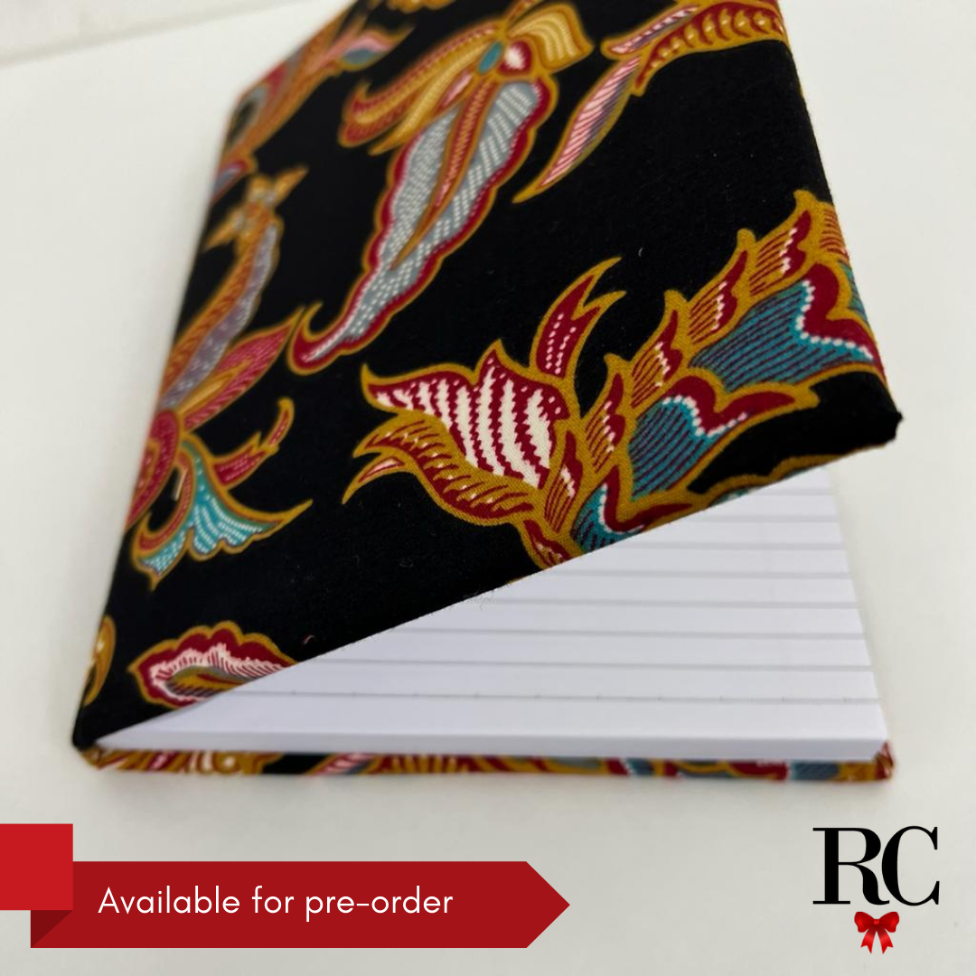 Notebook with Batik Cover