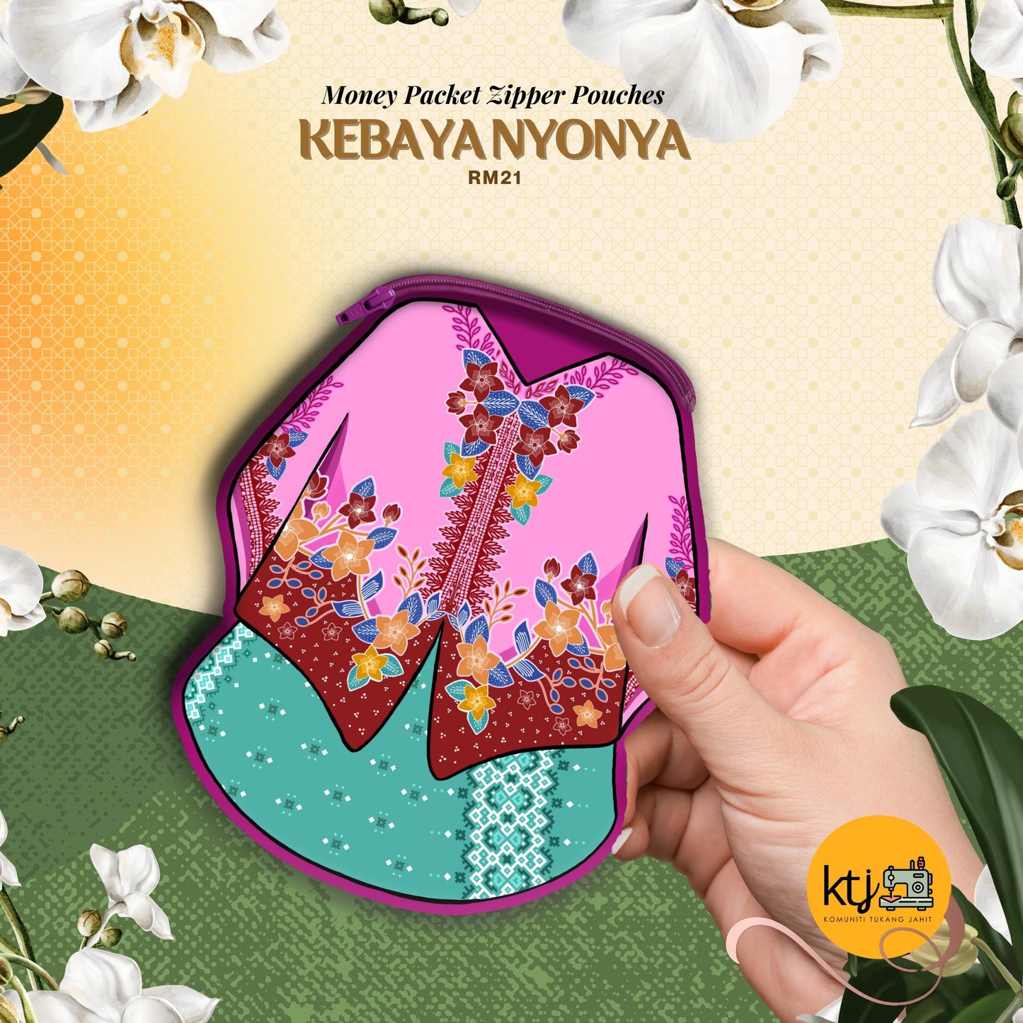 The Kebaya Nyonya Pouch