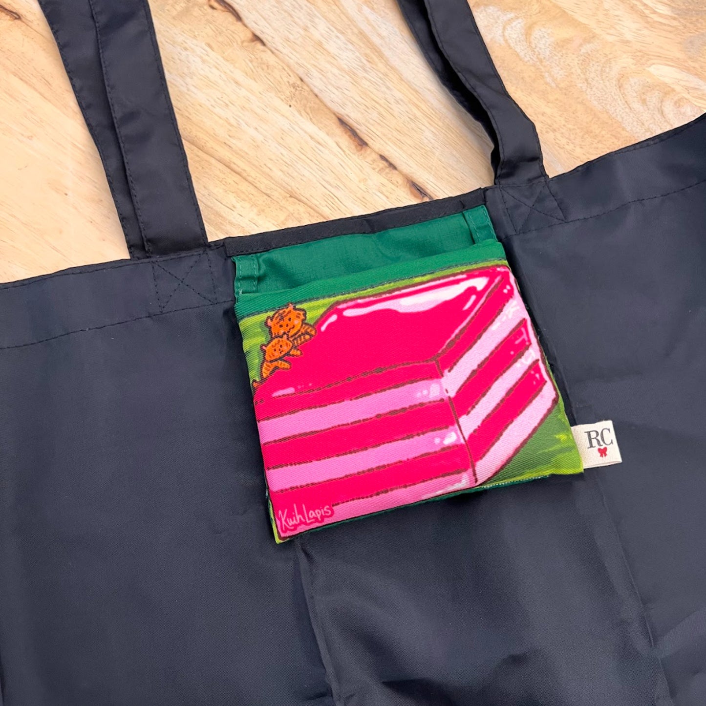 Kuih Lapis Rose Tote Bag