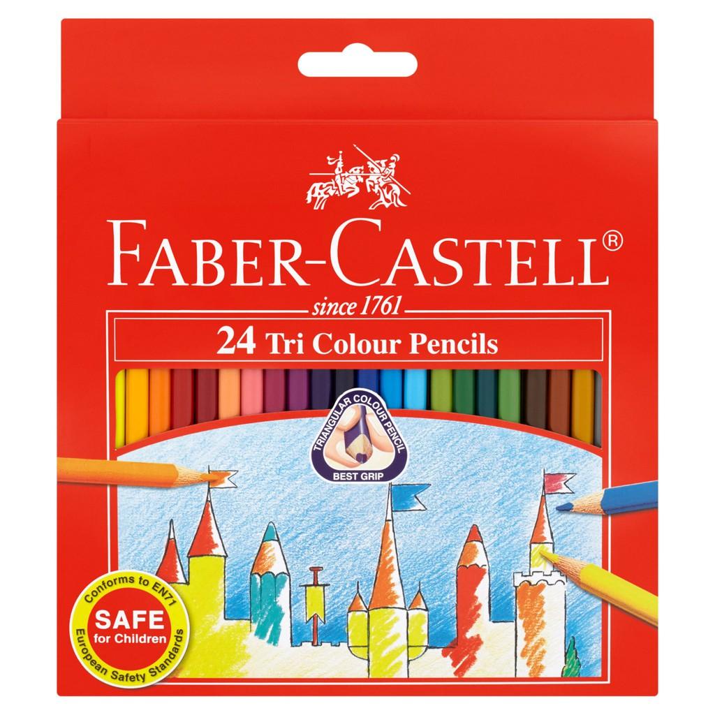 Faber Castell Tri Colour 24 Col