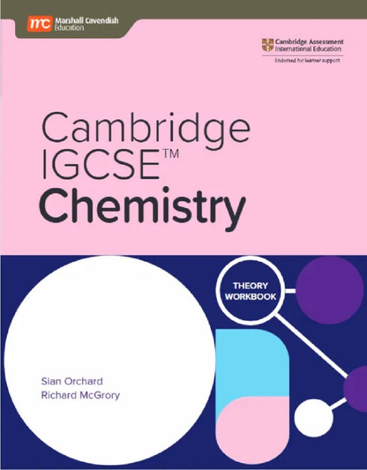 Cambridge IGCSE™ Chemistry Theory Workbook with Digital Access (2 years)