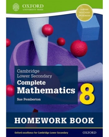 Complete Mathematics for Cambridge Lower Secondary Homework Book 8 (2ED)