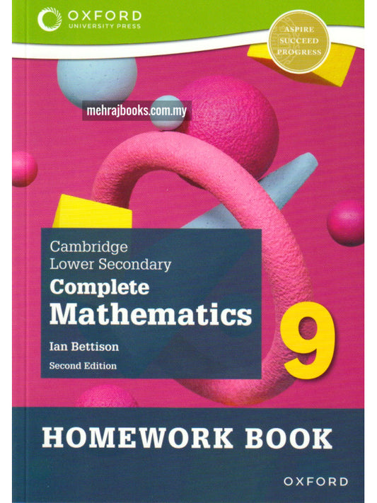 Complete Mathematics for Cambridge Lower Secondary Homework Book 9 (2ED)