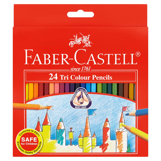 Faber Castell Tri Colour 24 Col