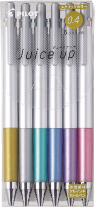 PILOT"Juice up"GEL Pen 0.4 Metallic-S6