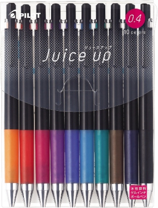 PILOT"Juice up"GEL Pen 0.4-10 color