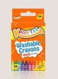 KRAFTEE 24ct Washable Crayons