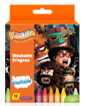 KRAFTEE OKO LELE 12ct Washable Crayons with 12 mini colouring pages
